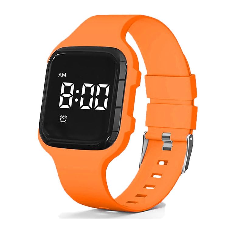 Erinnerungsuhr R15 Orange mit 15 Alarmmomenten