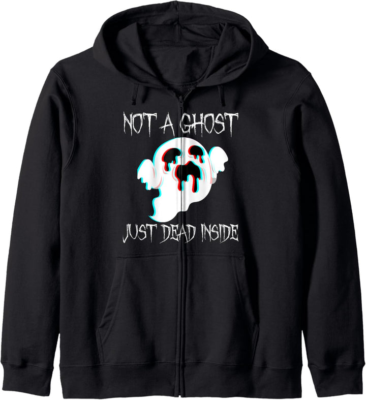 Not A Ghost Just Dead Inside - Gothic Halloween Kostüm Kapuzenjacke