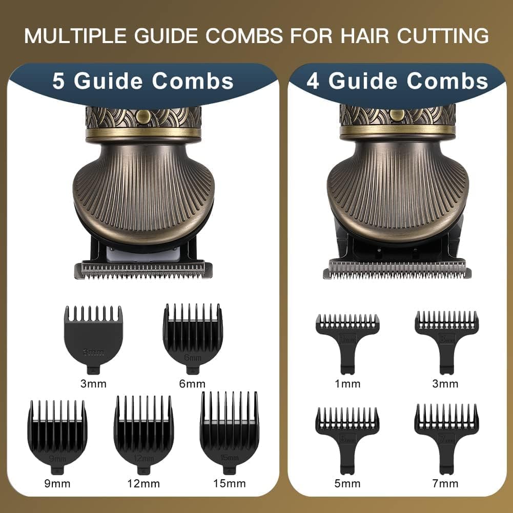 Surker Haarschneidemaschine Set Profi Haarschneider Herren Präzisionstrimmer Barttrimmer Bartschneid