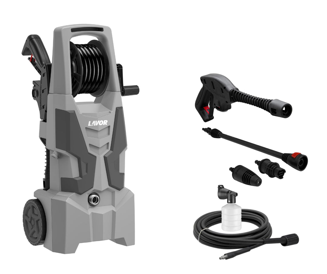 Lavor Hochdruckreiniger Run EXTRA 145 GL mit Schlauchtrommel, Druck 145 bar max, Fördermenge 420 l/h