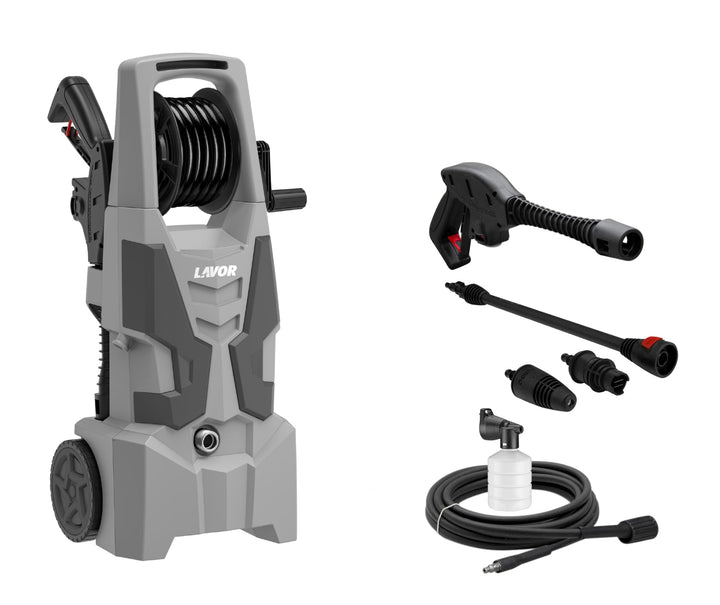 Lavor Hochdruckreiniger Run EXTRA 145 GL mit Schlauchtrommel, Druck 145 bar max, Fördermenge 420 l/h