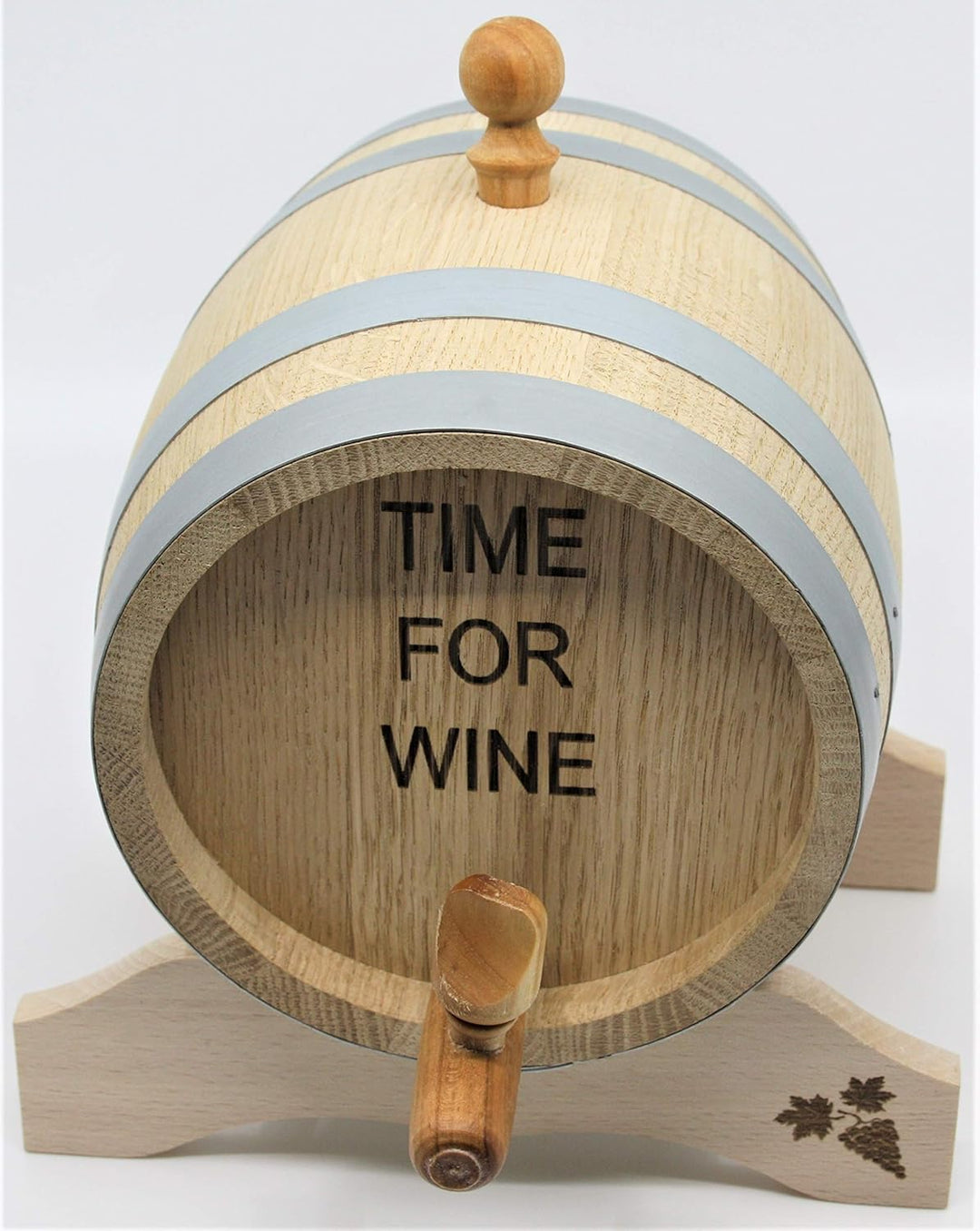 MAAJ® WEINFASS/WHISKYFASS/SCHNAPSFASS KOMPLETT AUS EICHENHOLZ 1,2,3,5,10L - MADE IN SLOWENIEN (1 L -