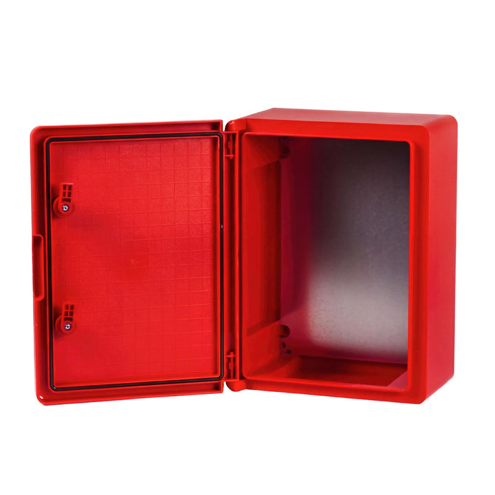 BOXEXPERT® Verteilerkasten aussen wasserdicht [ABS Kunststoff IP65 Gehäuse] rot (Serie Fleet) 400x30