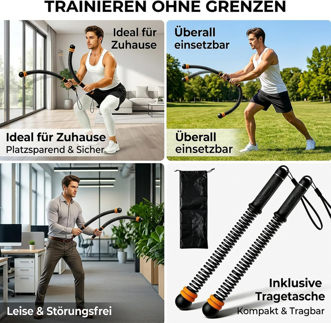 Battle Rope, Battle rope ohne seil, Verstellbare Battle Ropes, Ohne Seil Geräuschfreies Heimfitnessg