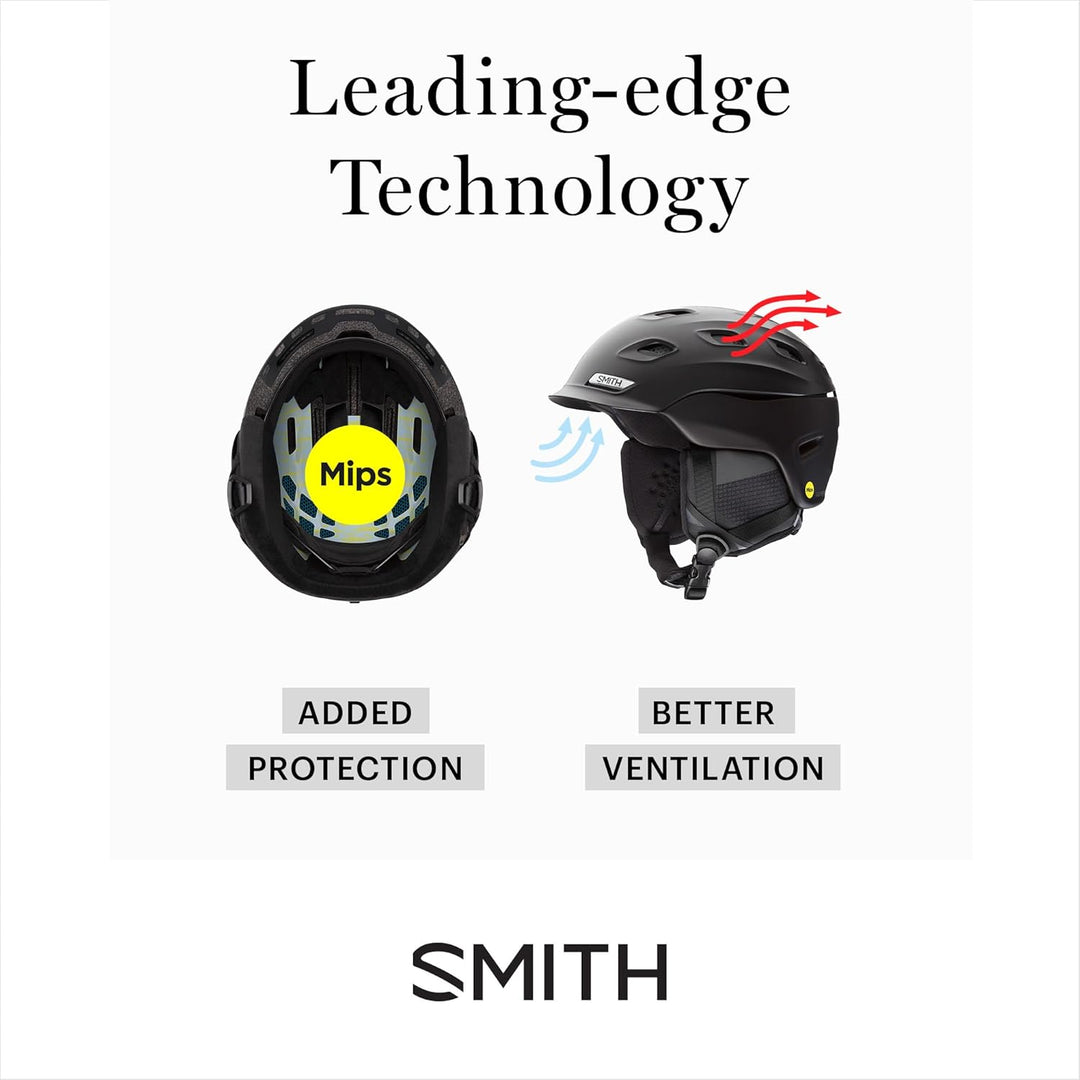 SMITH Unisex Jugend Glide J MIPS Skihelm Youth Medium Kobalt, Youth Medium Kobalt