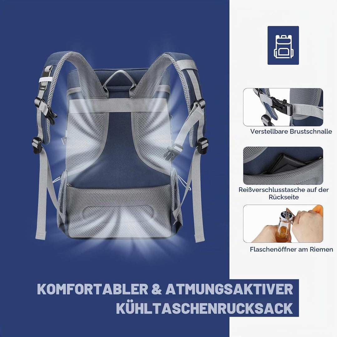 Maelstrom Mscbp Kühler Rucksack 35 Can D: Grün, 35 Can D: Grün