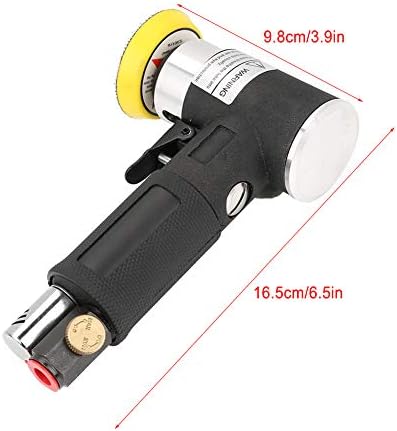 Winkelschleifer 90 ° pneumatische Polierschleif Maschine mit Schleifpad