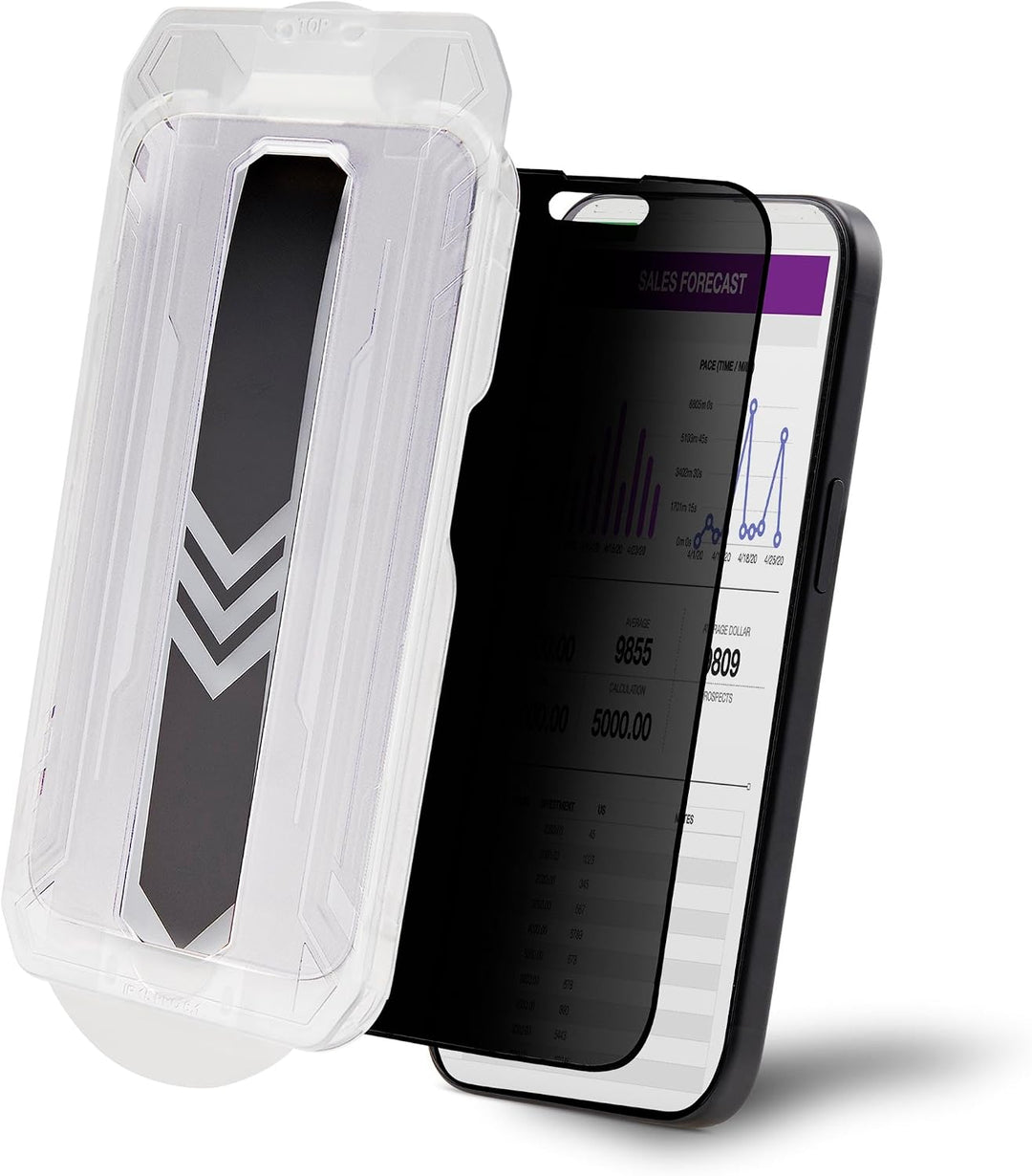 StarTech 4-Wege Blickschutzfilter für iPhone 15 Pro Max, Hoch-/Querformat | Touch, 60 Grad Sicht, Pa