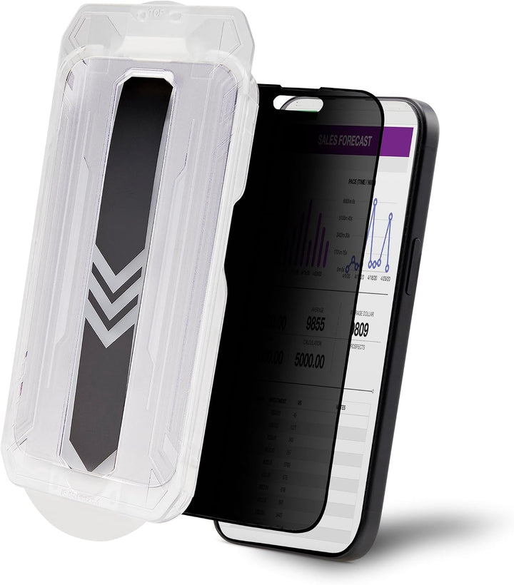 StarTech 4-Wege Blickschutzfilter für iPhone 15 Pro Max, Hoch-/Querformat | Touch, 60 Grad Sicht, Pa