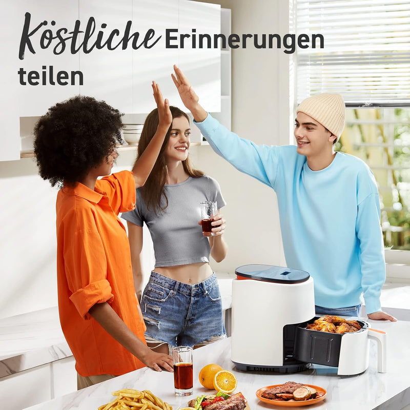 COSORI Lite Heissluftfritteuse 3.8L, voreingestelltes mehrstufiges Kochen, bis zu 230℃, Smart Steuer