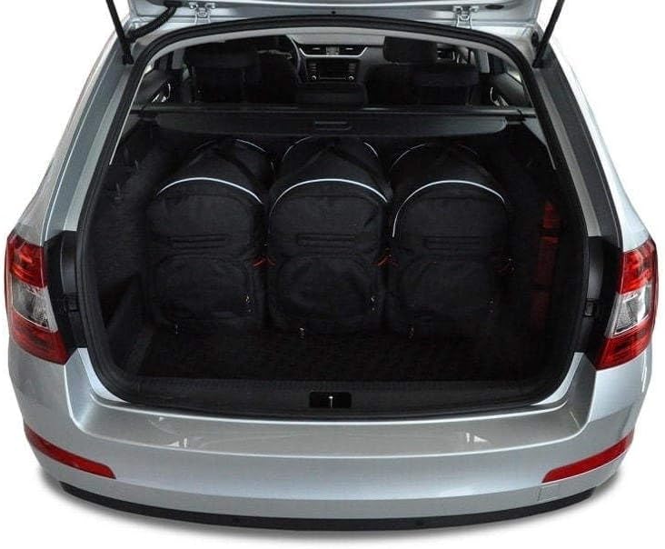 KJUST Kofferraumtaschen 5 stk kompatibel mit SKODA OCTAVIA KOMBI III 2013-2020