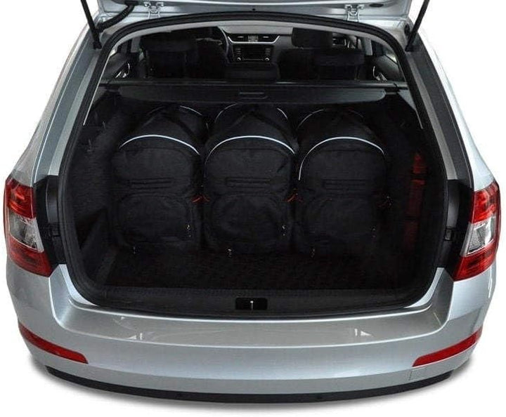 KJUST Kofferraumtaschen 5 stk kompatibel mit SKODA OCTAVIA KOMBI III 2013-2020