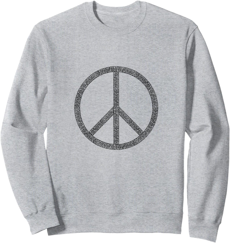 Peace-Zeichen Sweatshirt