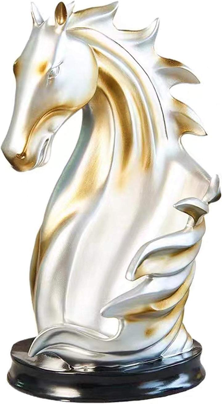 LL-COEUR Pferd Weinflaschenhalter Dekorative Weinregal Skulptur Weinständer Statue Flaschenregal Tis