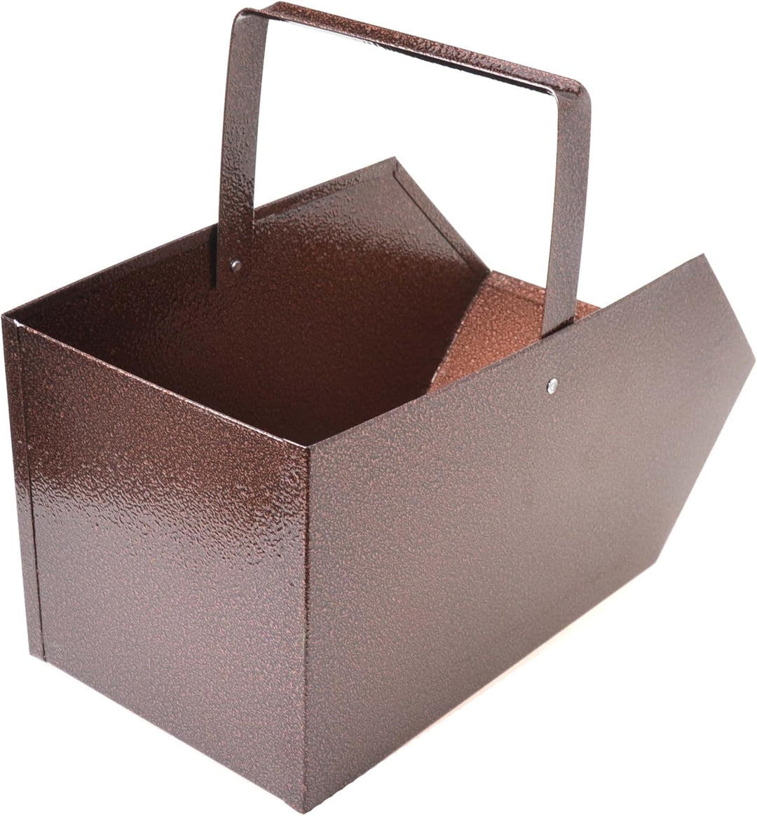 Kohlenkasten Kohlenschütte Aschekasten Aschebehälter Metallkohlenkasten Kohlewanne (Alt kupfer), Alt