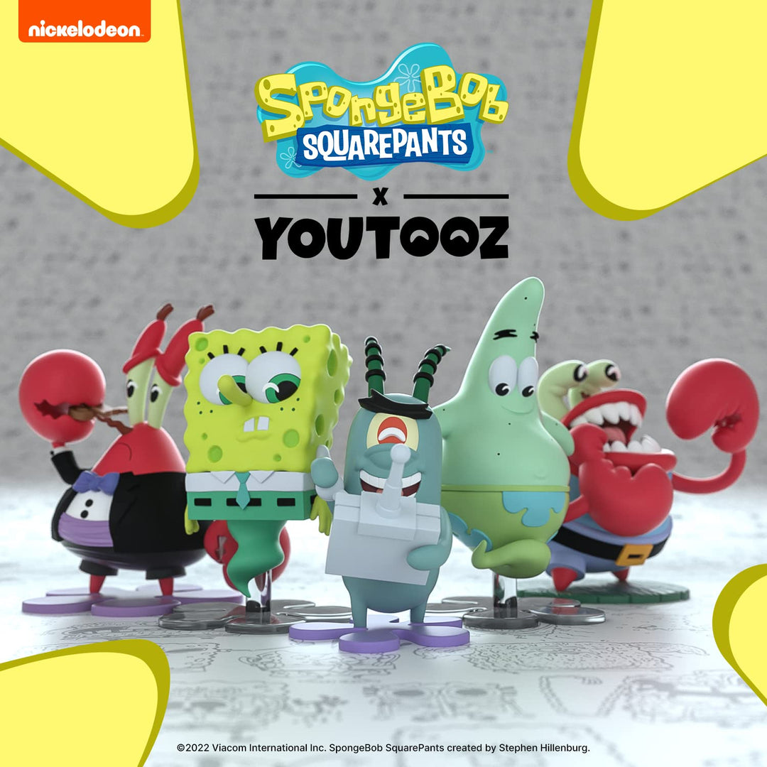 Youtooz Choking Mr Krabs 3.6" Inch Vinyl, Official Licensed Choking Mr. Krabs Collectible from Spong