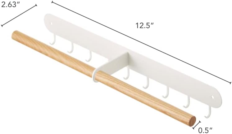 Wall-mounted accessory rack - Tosca