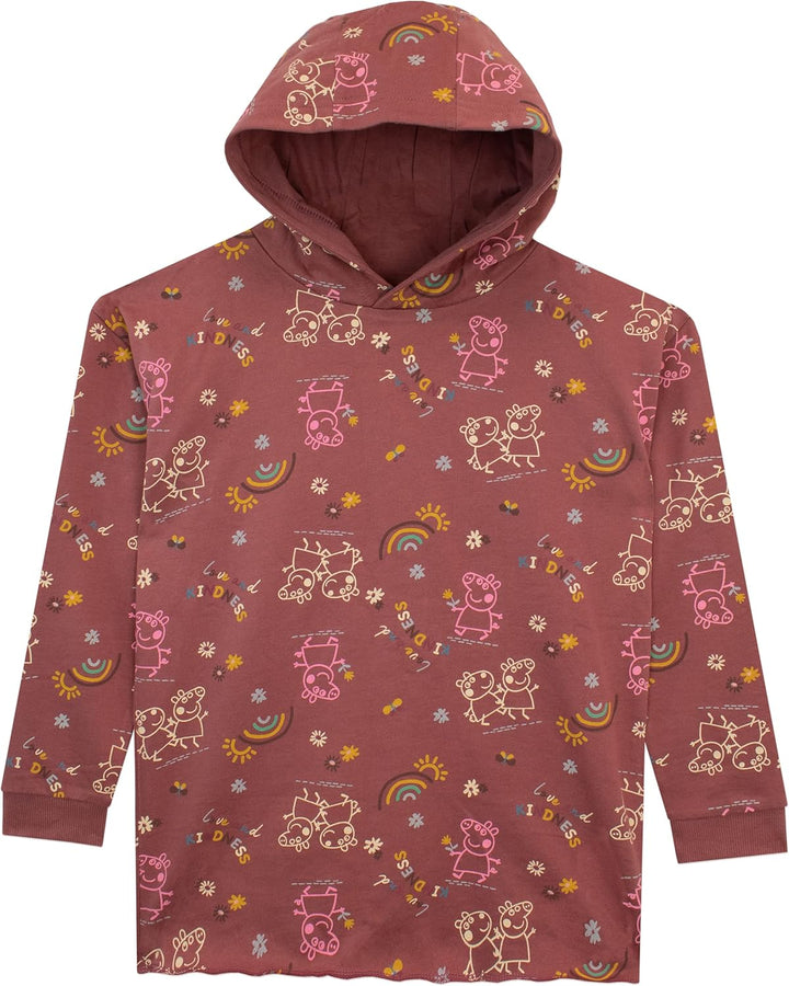 Peppa Pig Mädchen Hoodie 98 Rosa, 98 Rosa