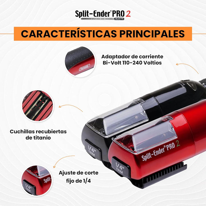 Split Ender Pro 2 Haarbruch-Werkzeug zum Schneiden von Spliss-Entferner, Haarschneidemaschine für tr