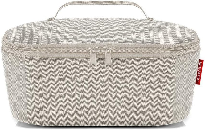 Reisenthel LF6049 COOLERBAG M POCKET HERRINGBONE SAND Gym Bag Damen HERRINGBONE SAND Grösse Unica