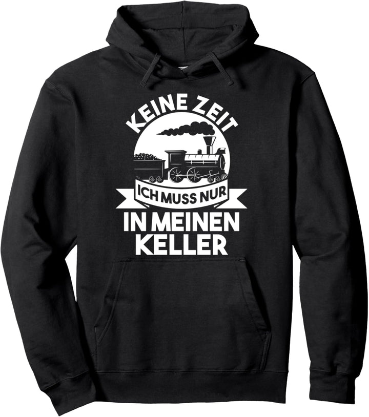 Modelleisenbahn Eisenbahn Lokomotive Pullover Hoodie