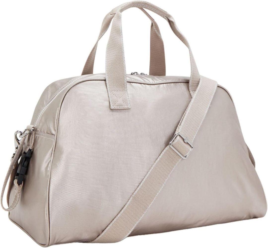 Kipling Camama Grosse Babytasche, Metallic Glow (Silber)