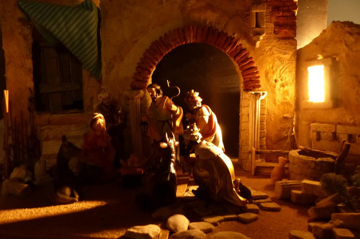 Unbekannt Orientalische Krippe Jericho, Weihnachtskrippe, Krippenbau, Neu!