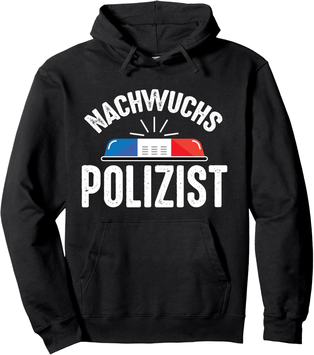 Nachwuchs Polizist Polizeiauto Streifenwagen Cop Geschenk Pullover Hoodie