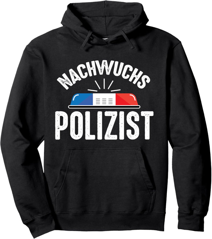 Nachwuchs Polizist Polizeiauto Streifenwagen Cop Geschenk Pullover Hoodie