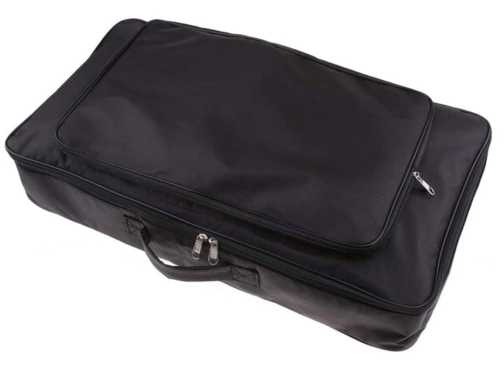 TUOREN Tragbare Gigbag Gitarre Effektpedal Board Tragetasche Schwarz 59,9 x 33 x 10,2 cm