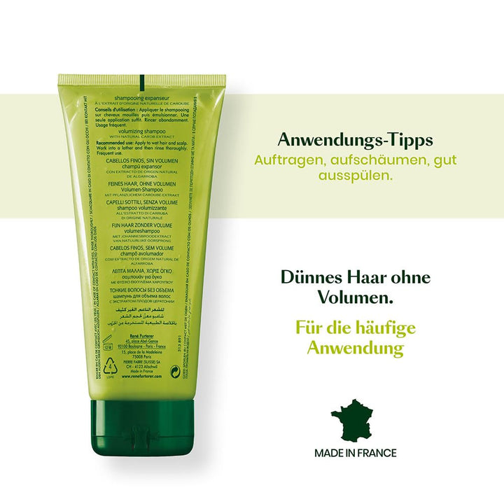 RENE FURTERER VOLUMEA Volumen Shampoo, 200 ml Shampoo Frisch 200 ml (1er Pack), Frisch 200 ml (1er P