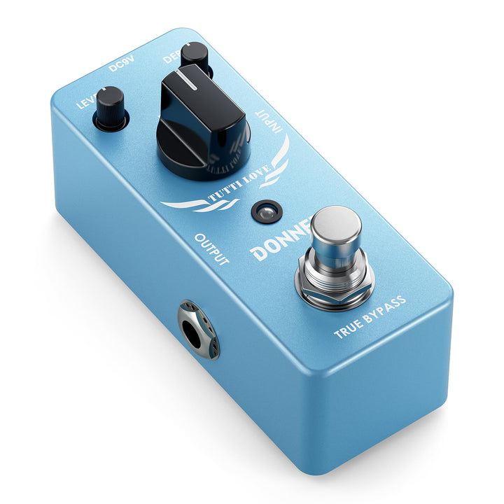 Donner Chorus Pedal, Tutti Love Analoges Chorus Gitarrenpedal für E-Gitarre und Bass True Bypass, ch