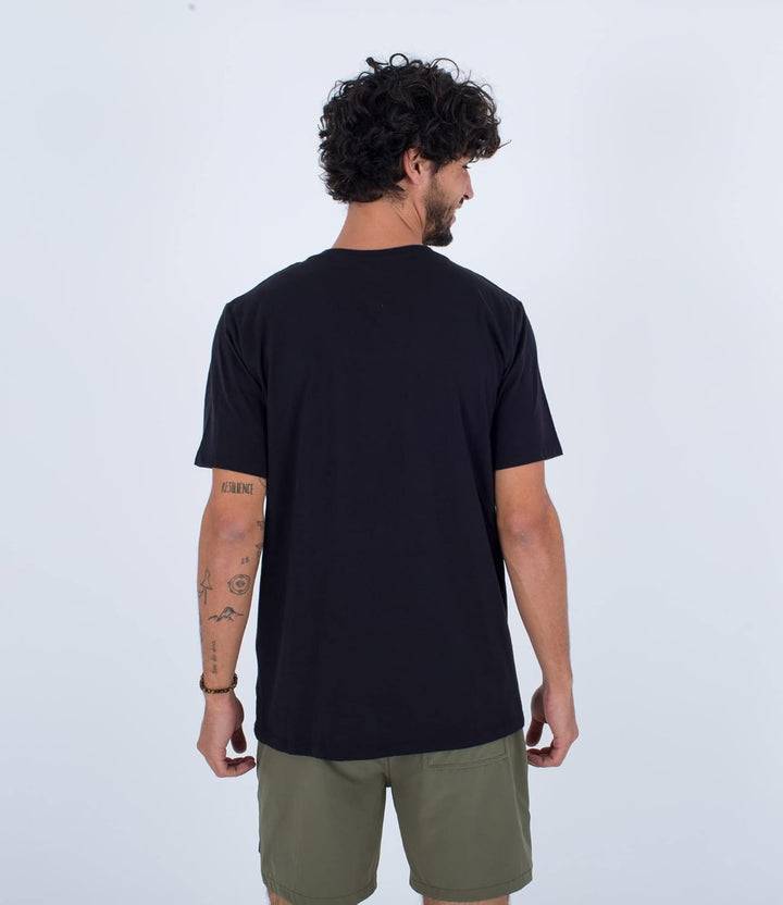Hurley Herren Evd Halekulani Pkt S/S Tshirt, Schwarz