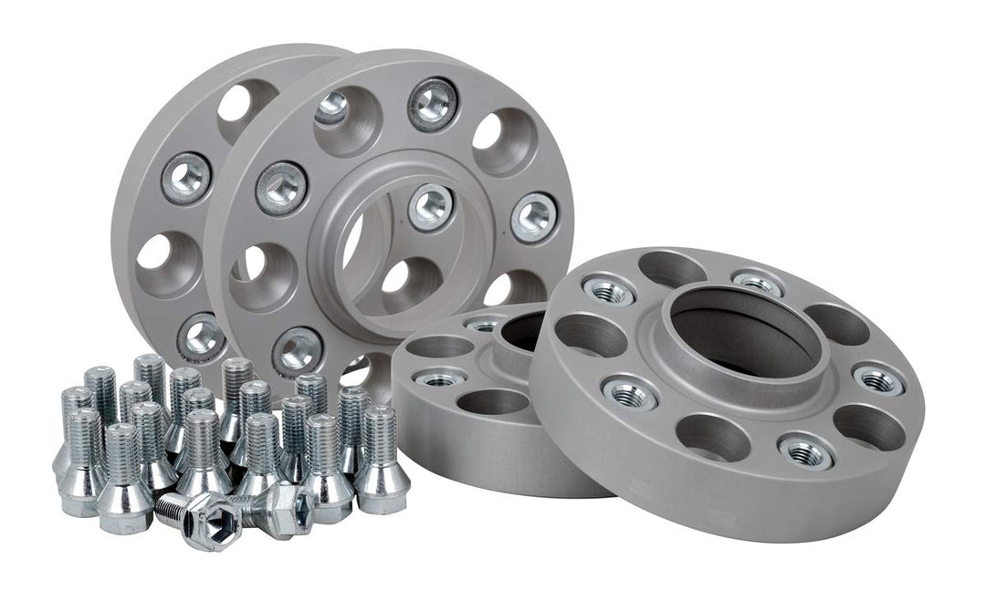 Spurverbreiterung Aluminium 4 Stück (20/25 mm pro Scheibe / 40/50 mm pro Achse) inkl. TÜV-Teilegutac