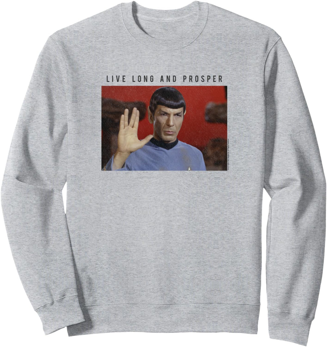 Star Trek: The Original Series Spock Live Long And Prosper Sweatshirt