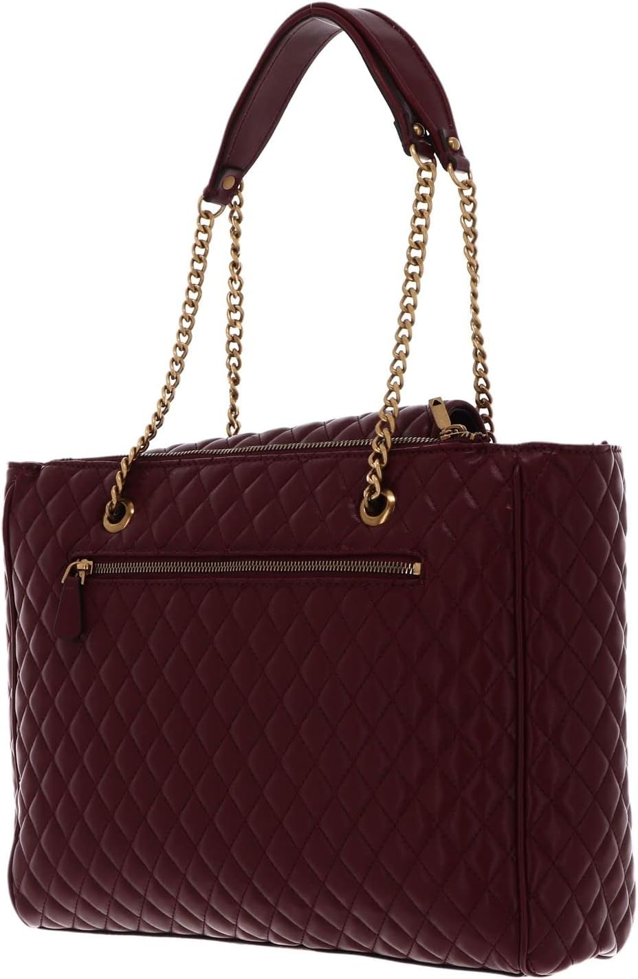 Guess DAMENTASCHE D SCHWARZ HWQB8661230BLA Mail Society Schultertasche SCHWARZ ND Wahl = P Merlot Ei