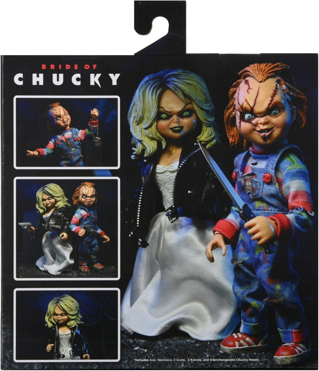 Chucky - Clothed Chucky & Tiffany - Figurined articulée 14cm