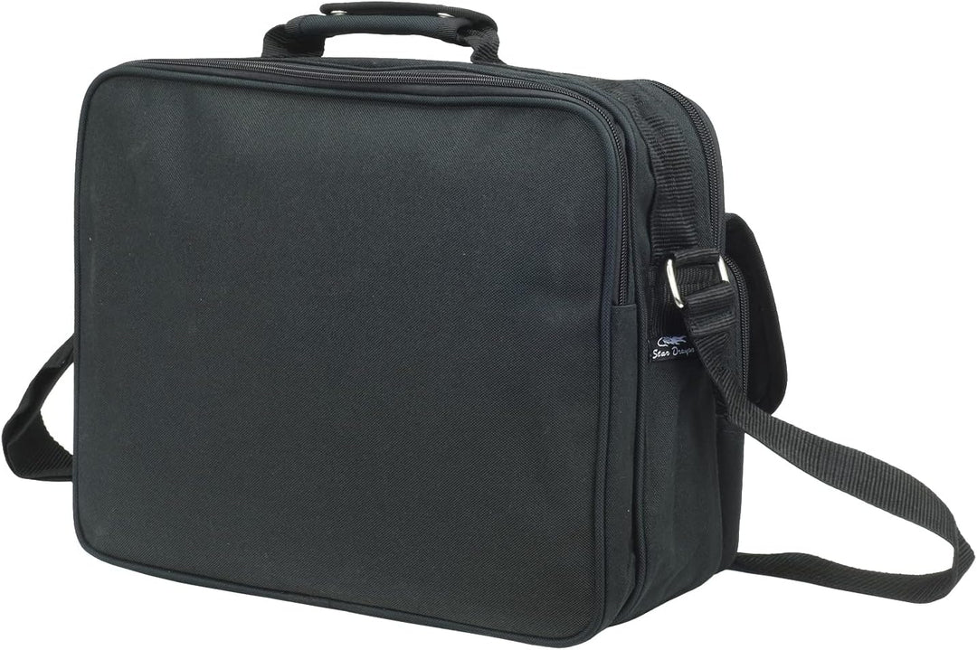 Herren Flugbegleiter Umhängetasche Arbeitstasche Schultertasche Messenger Herrentasche in Schwarz in