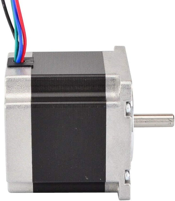 JoyNano Nema 23 Schrittmotor Bipolar 2.8A 1.26N.m Haltemoment 2-Phasen 4-Draht 1.8 Deg 56mm Körper f