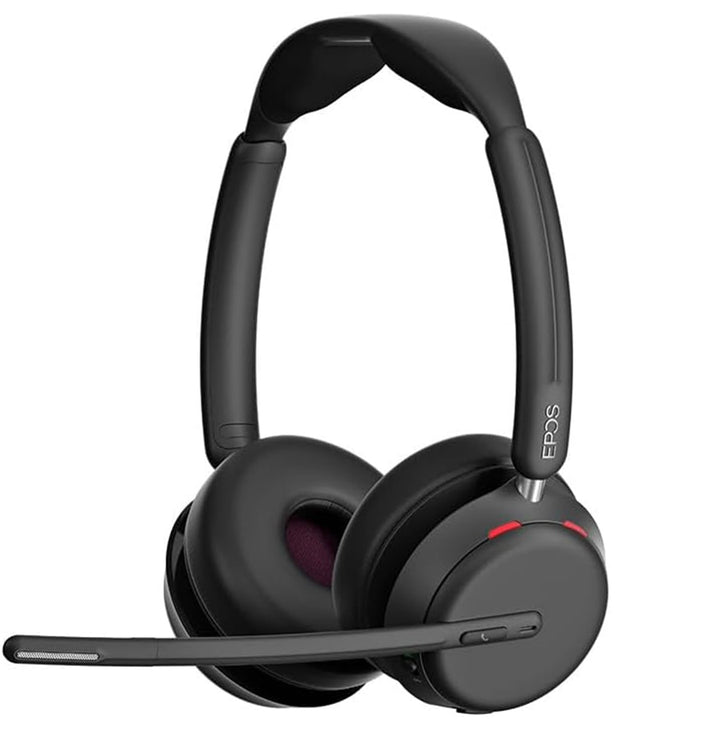 EPOS IMPACT 1060T ANC Professionelles Büro-Kabelloses-Headset mit Mikrofon für PC – Beidseitig, Akti