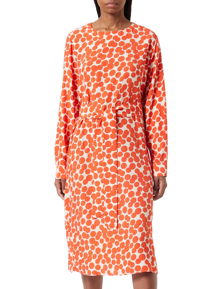 Seidensticker Damen Kleid 34 Flamed Orange / Soft Nude, 34 Flamed Orange / Soft Nude