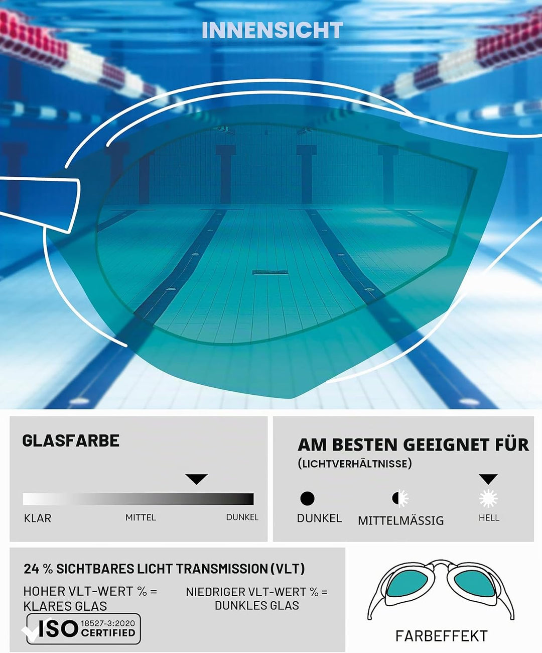 ARENA Cobra Ultra Swipe Mirror Unisex Race Schwimmbrille für Erwachsene, Taucherbrille mit Gebogenen