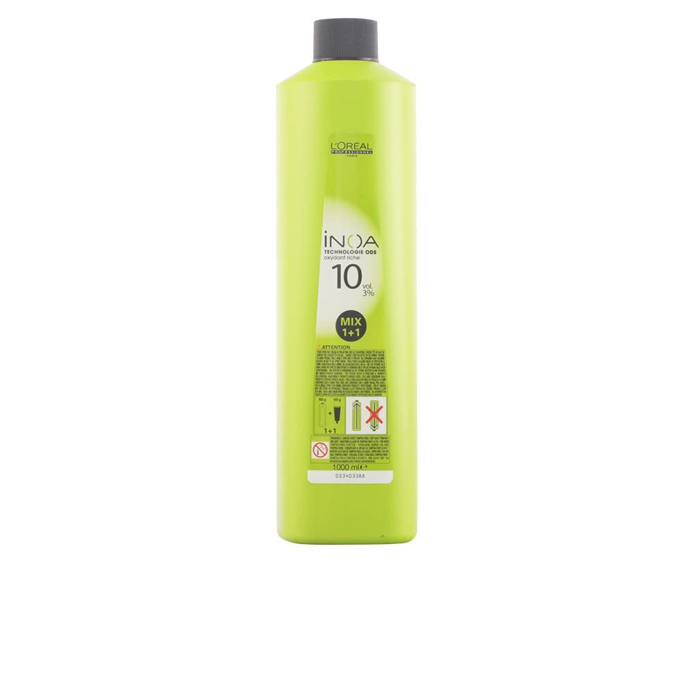 L'Oréal Professionnel Inoa Reichhaltiger Oxydant 3 prozent, 1000 ml Hellblond 1 l (1er Pack), Hellbl