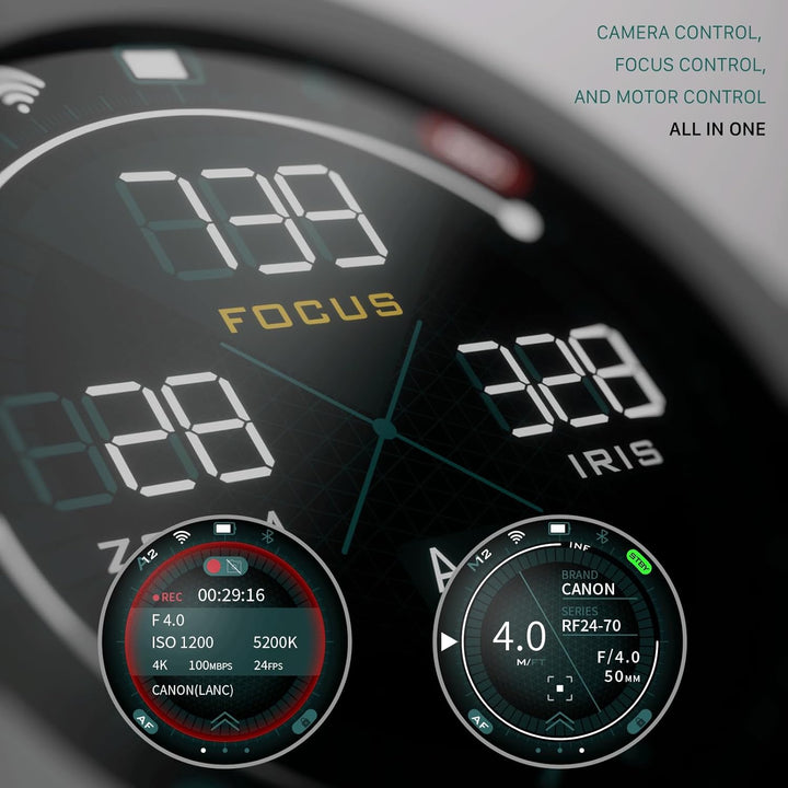 Tilta Follow Focus Nucleus Nano II Wireless Lens Control System Compatible with Nucleus-N Lens Contr