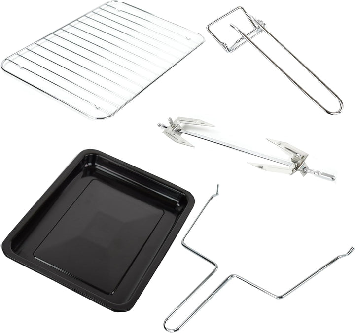 Syntrox 26 l Minibackofen 2 Kochplatten Etass | Kleinküche | Miniofen | Pizzaofen, für kleine Küchen