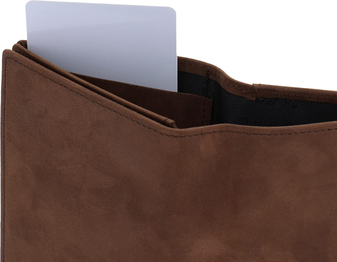 Jaimie Jacobs SLIMSTAR AirTag-Edition mit Gravur dünne Geldbörse grosses Kleingeldfach Leder Slim Wa