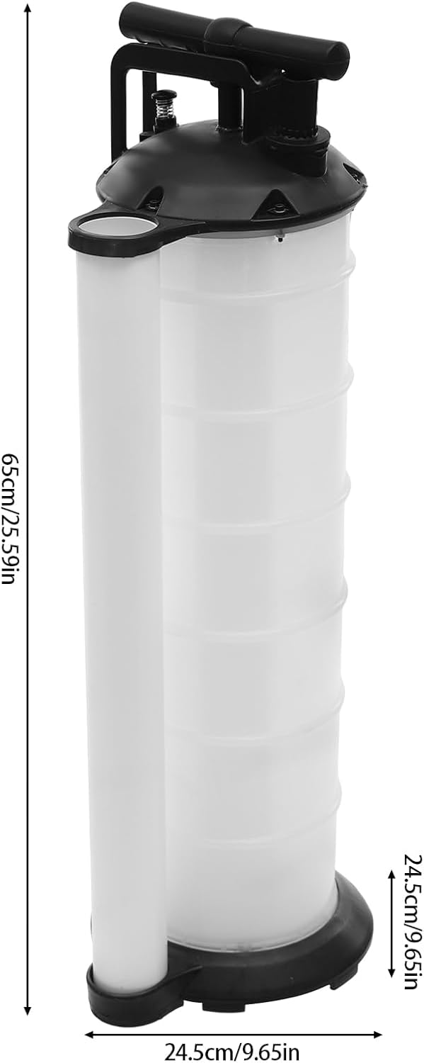 KenSyuInt 7L Ölabsauger Ölabsaugpumpe Handpumpe Absaugpumpe Flüssigkeitsabsaugpumpe Manuelle Ölumfül