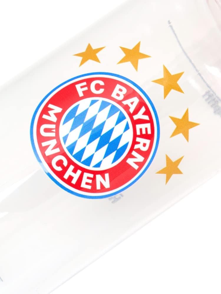 FC Bayern München Flasche - Tritan - transparent 0,4 l Trinkflasche FCB