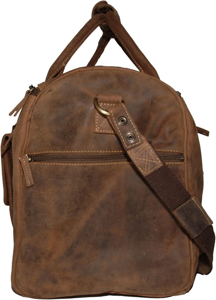 Greenburry Vintage 1736-25 Leder Reisetasche Weekender Overnighter Sporttasche - by ModaStore de