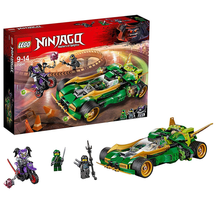 LEGO 70641 Ninjago Lloyds Nachtflitzer Unterhaltungsspielzeug, Unterhaltungsspielzeug